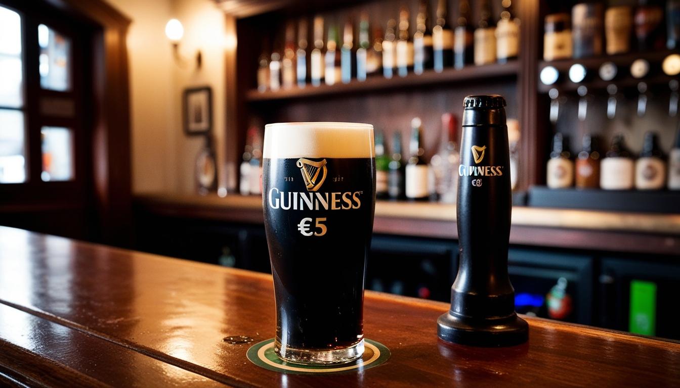 Publican defies rising costs by offering cheaper pints of Guinness