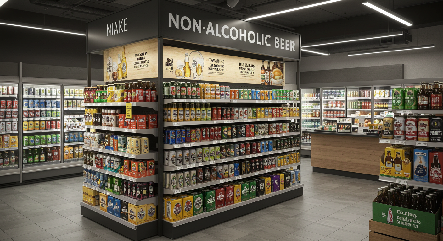 Non-alcoholic beer secures 4.2% of grocery sales, signalling shift in consumer trends