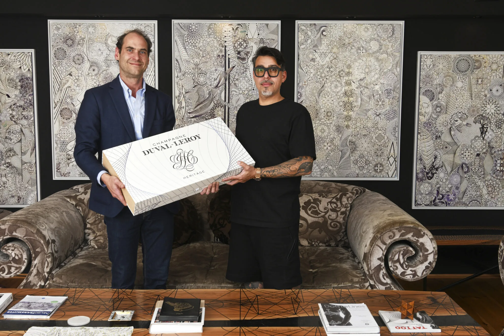 Champagne Duval-Leroy embraces art with innovative gift box collaboration